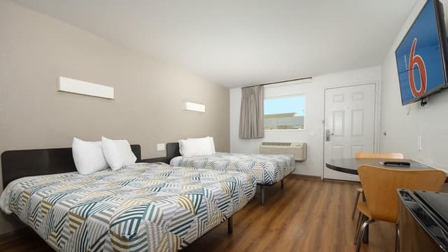 Standard Room, 2 Double Beds, Non Smoking, Refrigerator