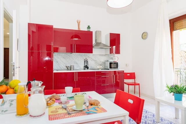 City Apartment, 2 Bedrooms, Terrace, Garden View (Via Parsano 6 B)
