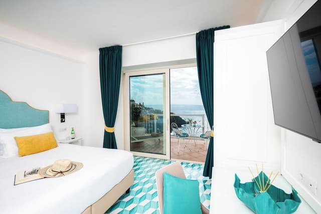 Deluxe Double Room, Balcony, Sea View