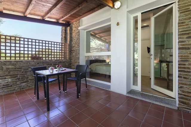 Studio, Garden View, Garden Area