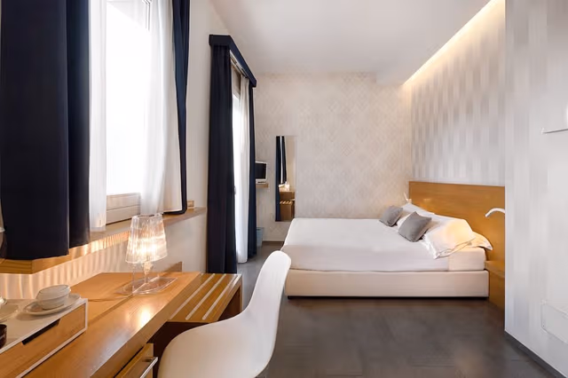 Deluxe room with double bed or 2 single beds with balcony