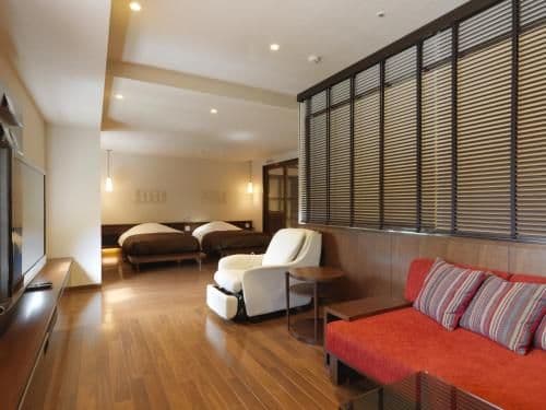 Deluxe Twin Room with Stone Sauna - Buffet Breakfast + Buffet Dinner Included - Non-Smoking