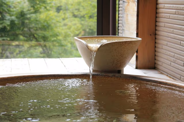 Ginryu Traditional Japanese Room with Open-air Bath