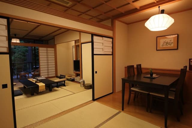 Ginryu Traditional Japanese Room with Open-air Bath
