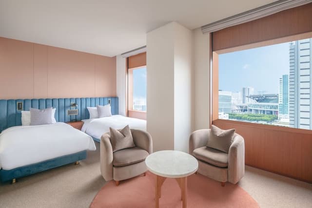 Grand Twin Room, Non Smoking (High floor, Minibar, Free flow, Check out time: 12:00)