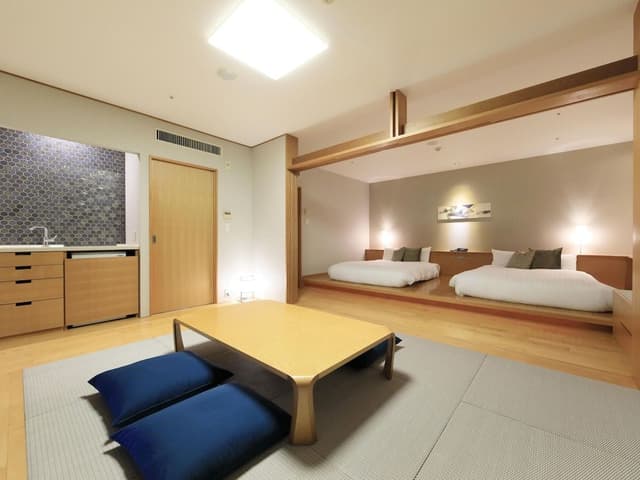 Japanese-Western style room with indoor hot spring bath (5 persons capacity), Non Smoking