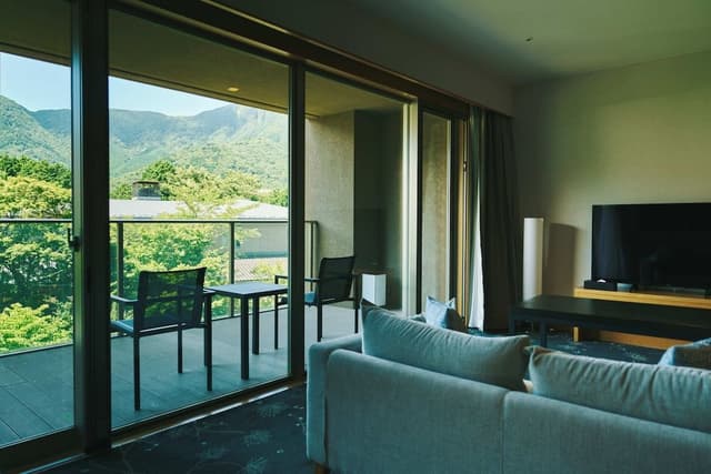 Western-style room with indoor hot spring bath and garden view (2 persons max.), Non Smoking