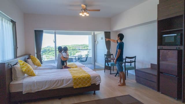 Twin Room, Non Smoking, Partial Ocean View