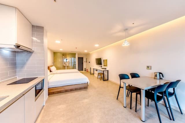 Exclusive Twin Room, 2 Queen Beds, Ocean View, Beachfront