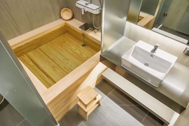 Deluxe Hinoki Family Twin - Free Breakfast for 2 (Rice Noodle) - Room is larger than most