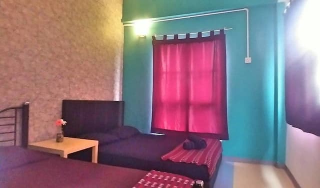 Triple Room, Shared Bathroom (With Air Con)