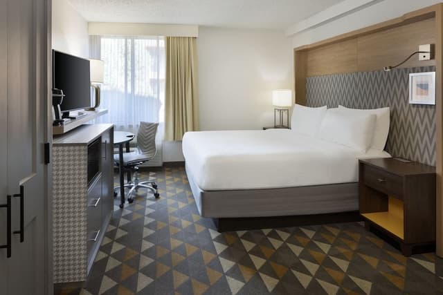 Standard Room, 1 King Bed, Courtyard View
