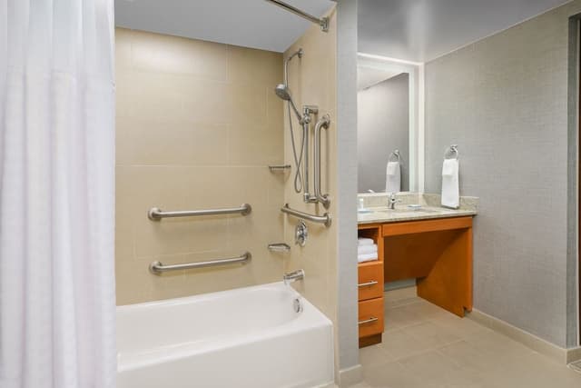Room, 1 King Bed with Sofa bed, Accessible, Bathtub