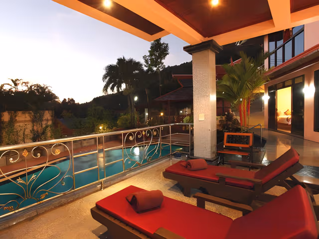 Three-Bedroom Thai Style Luxury Villa with Private Pool