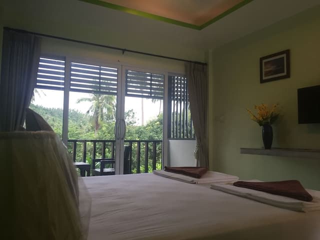 Superior Garden View with A/C