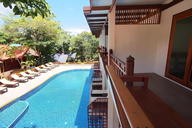 Pool View Double Bed