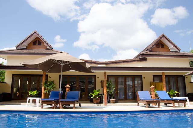 Pool View Studio for 2 People