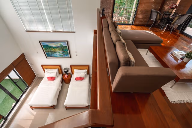 Duplex Twin with Terrace - Garden View