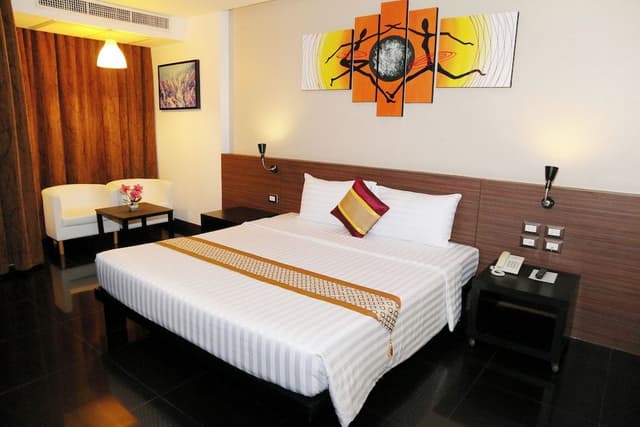 Deluxe Double Room, Balcony, Garden View