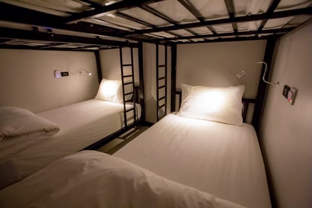 1 Person in 4-Bed Dormitory with Private Bathroom - Female Only