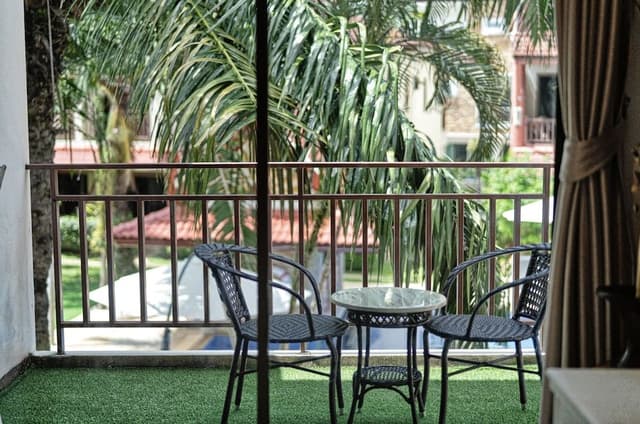 Superior Room, Balcony, Pool View