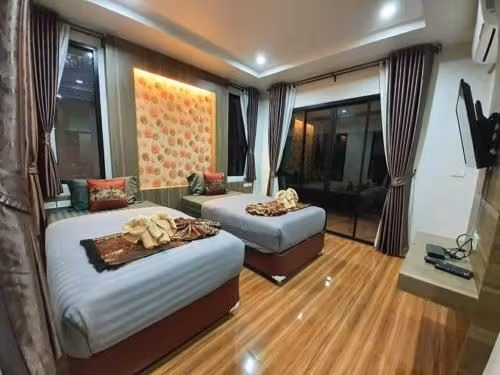 Pool View Room with Balcony