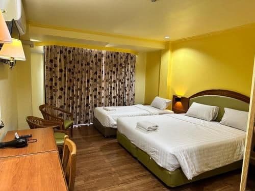 Triple - 1 Double And 1 Single Bed