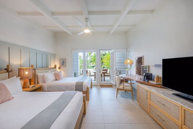 Partial Ocean View 2 Queen Beds