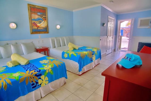 Deluxe Double Room, 2 Double Beds, Bay View
