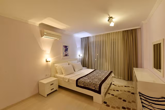 One-Bedroom Apartment with Garden View