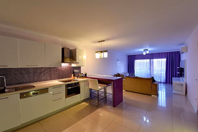 Two-Bedroom Apartment with Garden View