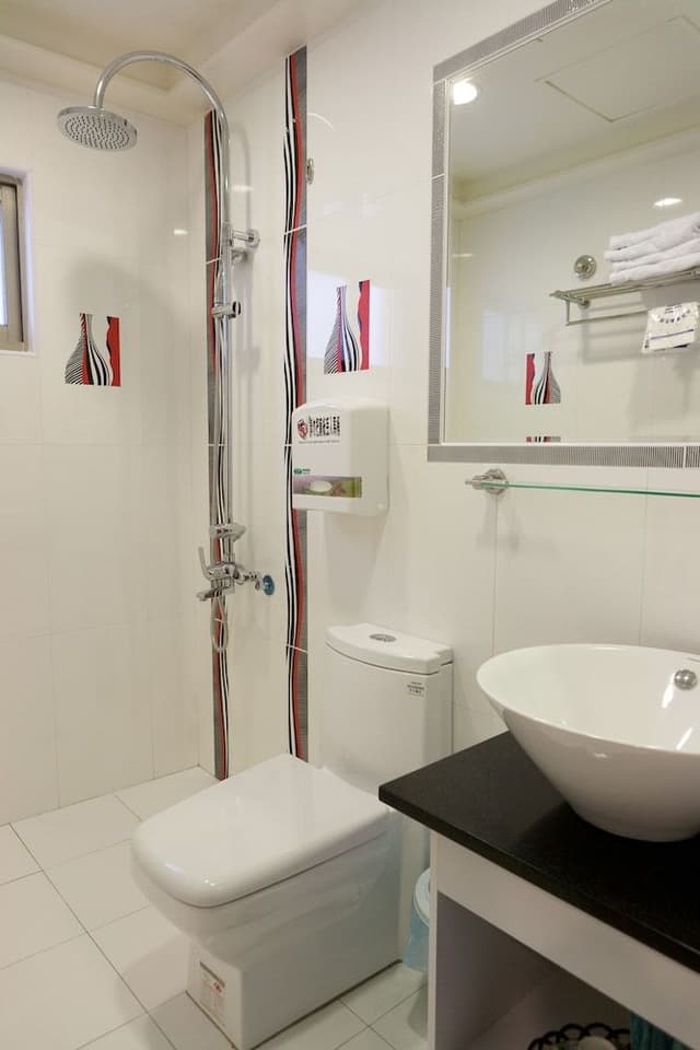 Family Quadruple Room, 2 Double Beds, Beach View