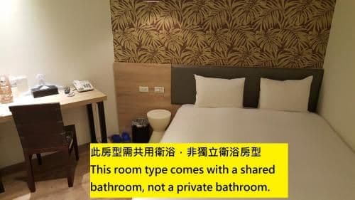 Budget Double Room with Shared Bathroom