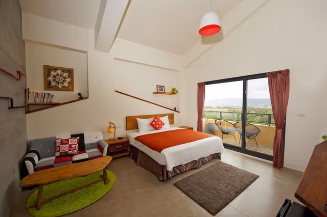 Double Room, 1 King Bed, Balcony
