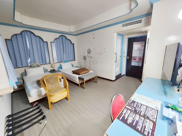 tempat tidur tunggal X 2 Room (No Parking)