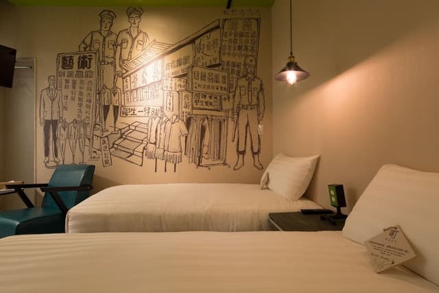 Standard Twin Room, No Windows