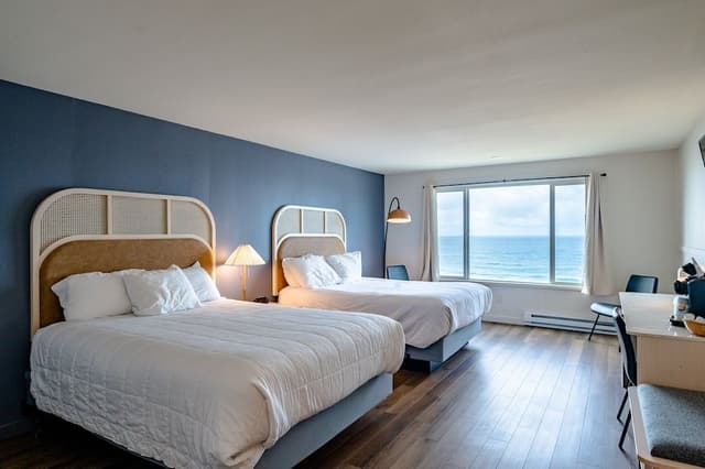 Deluxe Two Queen Room with Ocean View