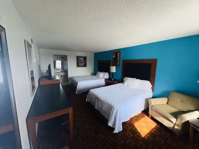 Standard Room, 2 Double Beds, Non Smoking