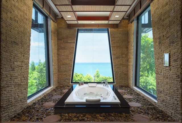 Family Jacuzzi Grande, Sea View