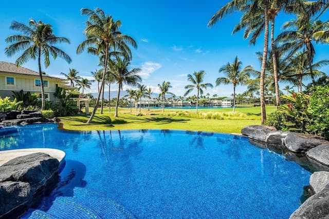 Villa, 1 King Bed with Sofa bed, Golf View (Fairway Villas Waikoloa J21)