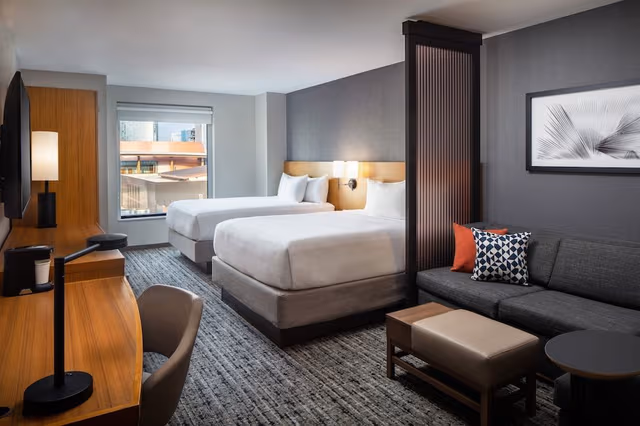 Standard Room, 2 Queen Beds, Accessible (Roll-In Shower)