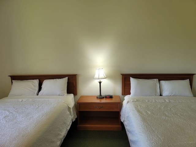 Standard room with two double beds