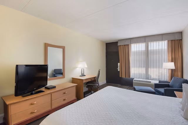Standard Room, 1 King Bed, Non Smoking, Refrigerator & Microwave