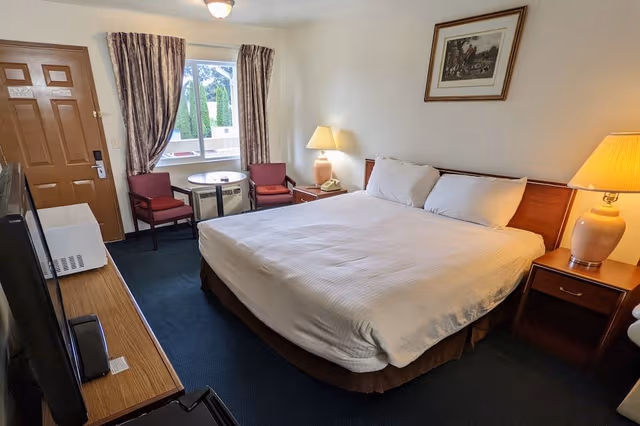 Standard Room, 1 King Bed, Refrigerator & Microwave