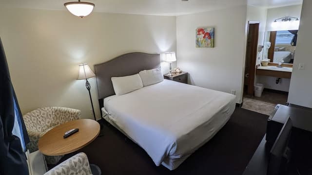 Standard Room, 1 King Bed, Refrigerator & Microwave