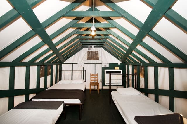 Heated Canvas Tent