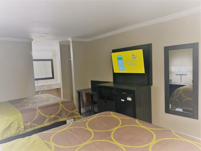 Room, 2 Double Beds, Non Smoking