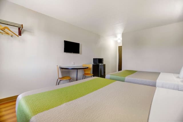 Standard Room, 2 Double Beds, Non Smoking, Refrigerator & Microwave
