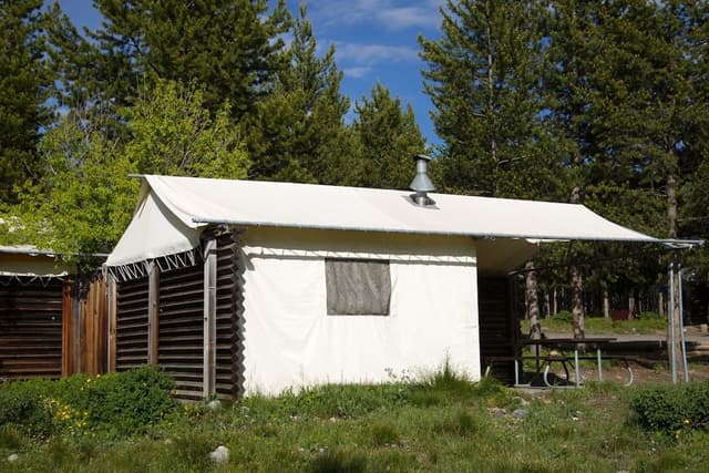 Tent Cabins (Camping - no electricity, no bed linens, shared bath)