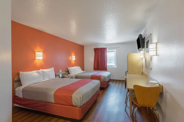 Deluxe Room, 2 Double Beds, Smoking, Refrigerator & Microwave